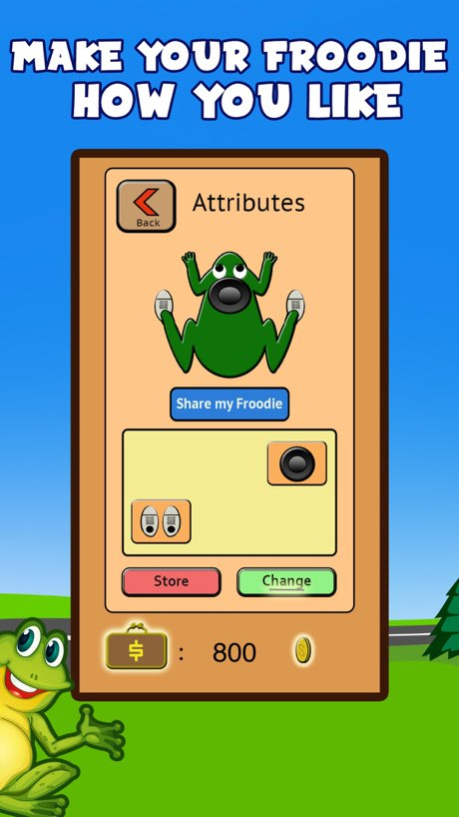 Froodie - Road Crossing Frog Frogger 1.7 Screenshot