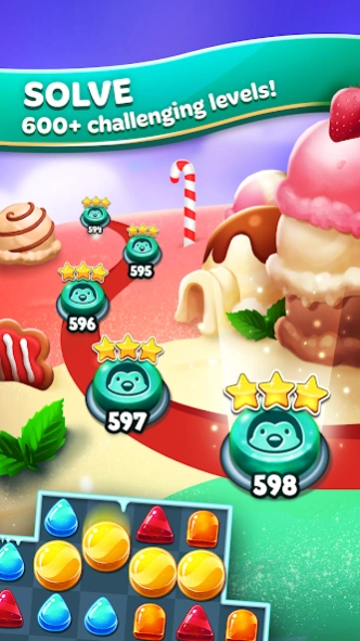 Frozen Frenzy Mania - Match 3 2.7.6g Screenshot