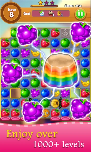 Fruit Candy Juice: Match3 Game 7.2.14 Screenshot