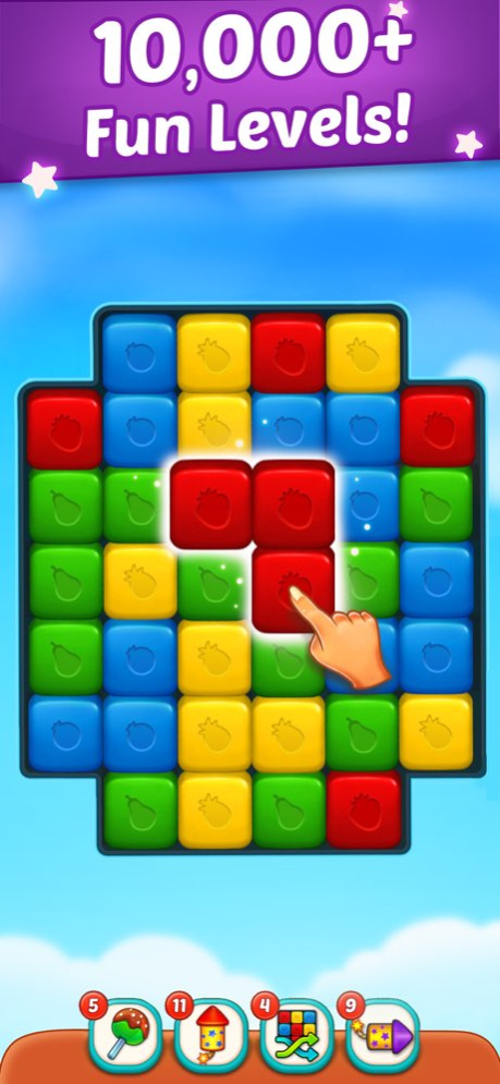 Fruit Cube Blast: Match 3 Game 2.2.2 Screenshot