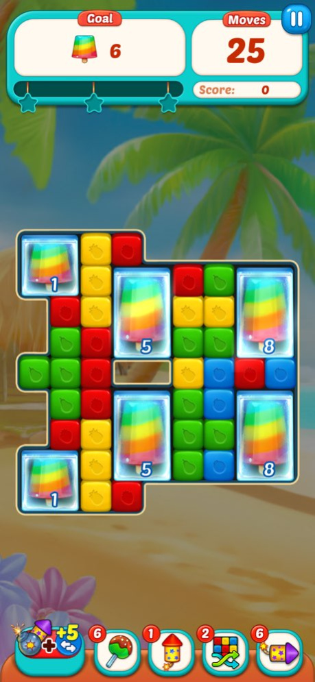 Fruit Cube Blast: Match 3 Game 2.2.2 Screenshot