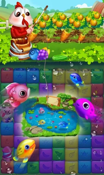 Fruit Funny Blocks: Farm Cubes 2.2.5 Screenshot