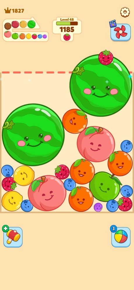 Fruit Merge-Juicy Melon Puzzle 3.6.2 Screenshot