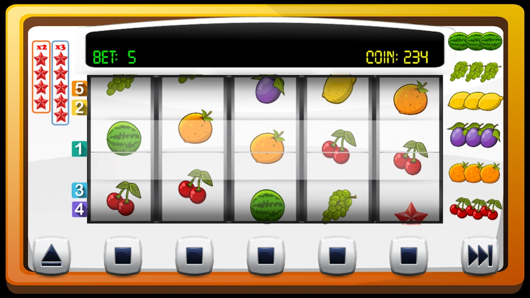 Fruit Slot 1.07 Screenshot