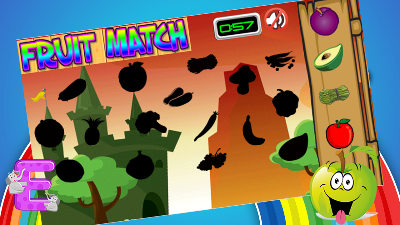 Fruits Shape Match Puzzles 1.2.0 Screenshot