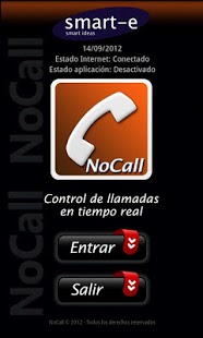 Full control of outgoing calls 2.0 Screenshot