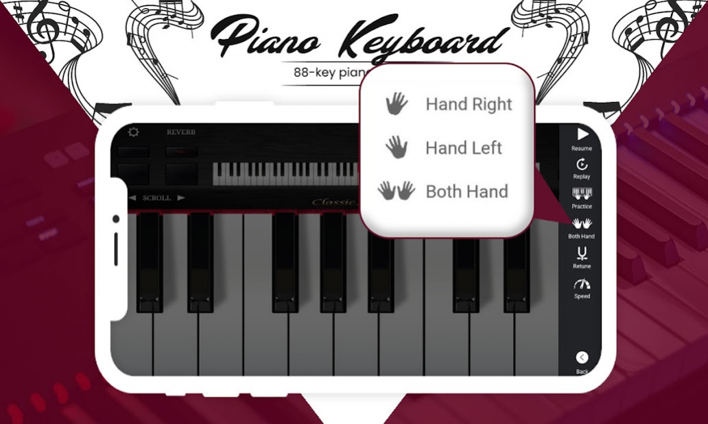 Full Piano Keyboard 2.0 Screenshot