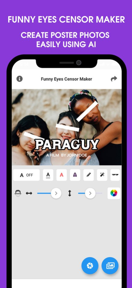 Funny Eyes Censor Maker 1.0.1 Screenshot