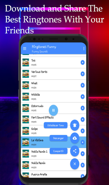 Funny Ringtones 1.4 Screenshot