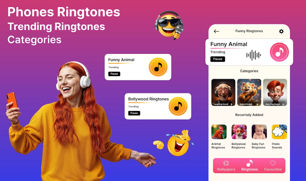 Funny Ringtones Ai Sounds: SMS  Screenshot