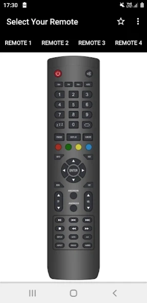 Beston TV Remote  Screenshot