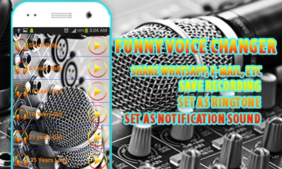 Funny Voice Changer 4.3.7 Screenshot