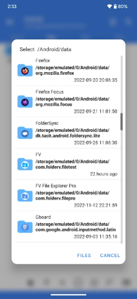 FV File Manager(File Explorer)  Screenshot