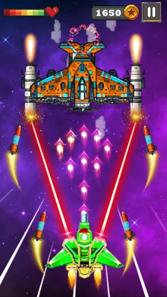Galaxy Airplane Shooting Games 1.6 Screenshot
