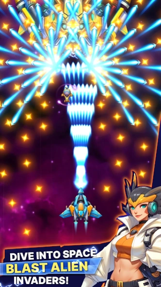 Galaxy Shooter Sky Legend 1.4 Screenshot