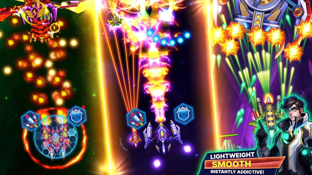 Galaxy Shooter Sky Legend 1.4 Screenshot