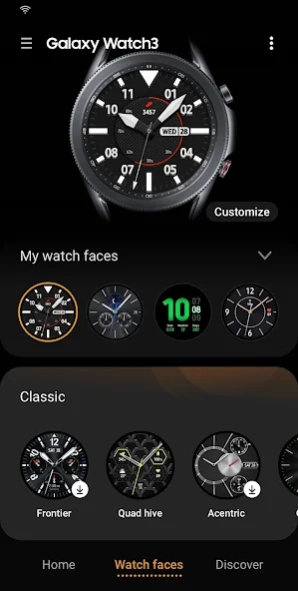 Galaxy Watch3 Plugin  Screenshot