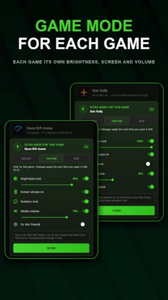 Game Mode: Launcher & HUD 8.6.0 Screenshot
