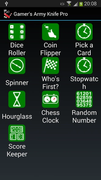 Gamer's Army Knife Pro 2.2.1 Screenshot