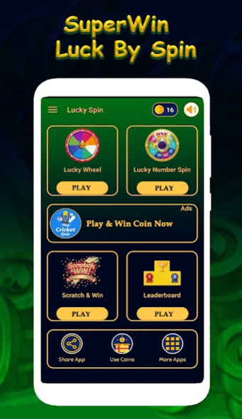 SuperWin - Luck By Spin 1.0.3 Screenshot