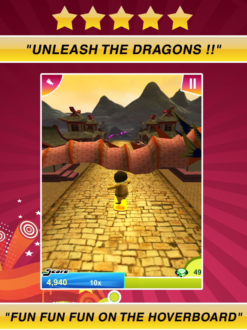 Gangnam Fly Surfers 3 Screenshot