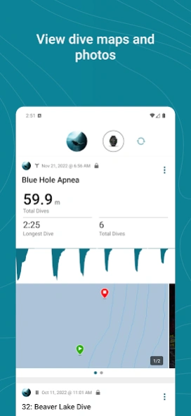 Garmin Dive(TM) 3.6 Screenshot