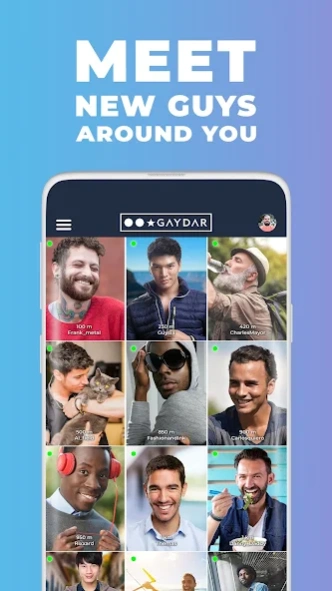 Gaydar. Gay & Bisexual Dating. 4.0.67 Screenshot