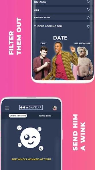 Gaydar. Gay & Bisexual Dating. 4.0.67 Screenshot