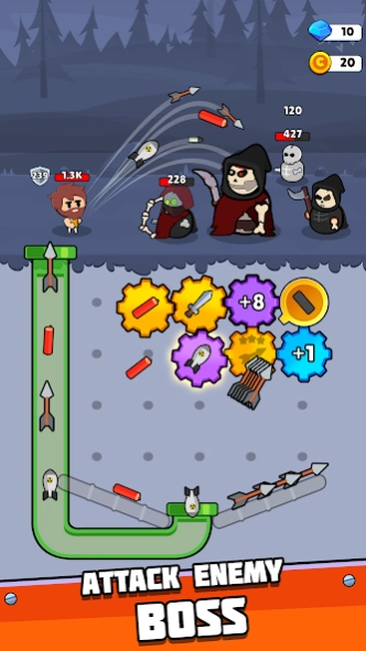 Gear Masters : Gear Merge TD 32.0.6.0 Screenshot