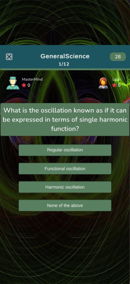 Science Quiz & Knowledge Test 73.08 Screenshot