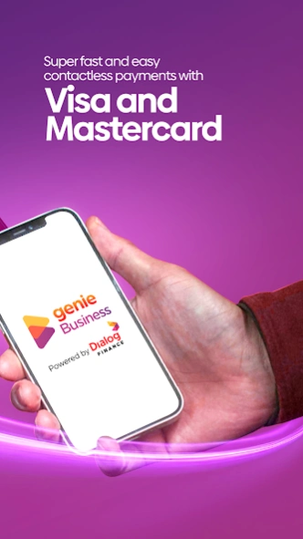 Genie Business tap to pay  Screenshot