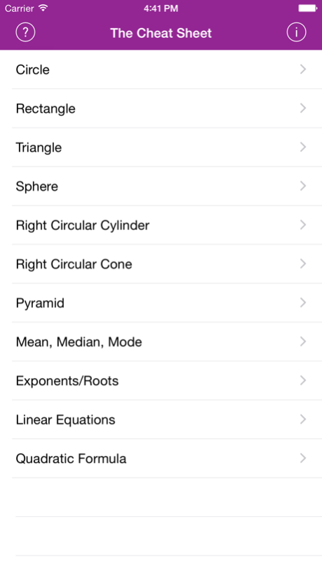 Geometry Cheat Sheet: PRO - Download