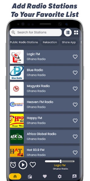 Ghana Radios - Live Fm Radios 36.0 Screenshot