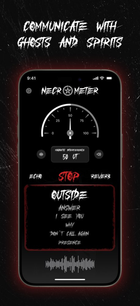 Ghost Detector EMF Necrometer 1.4 Screenshot