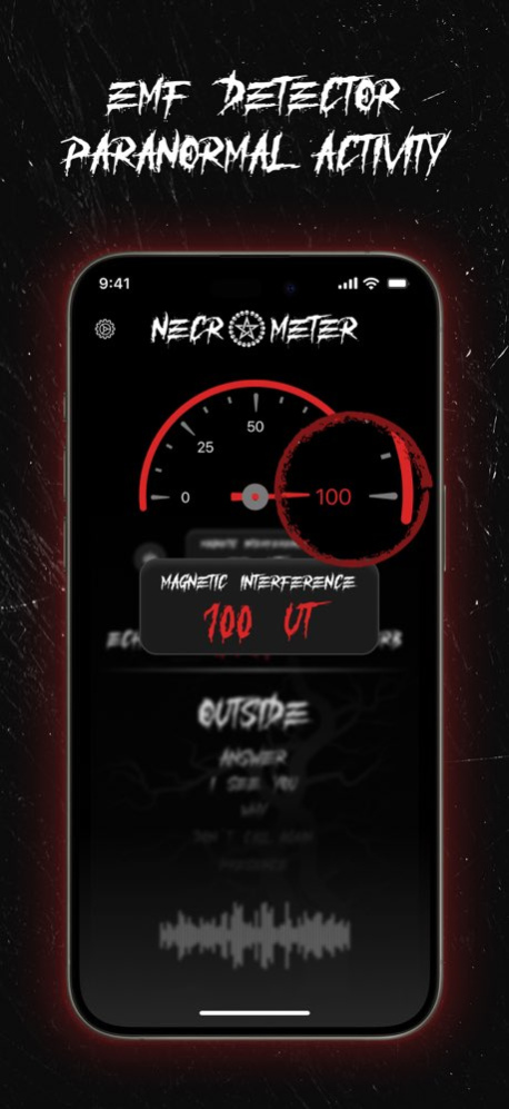 Ghost Detector EMF Necrometer 1.4 Screenshot