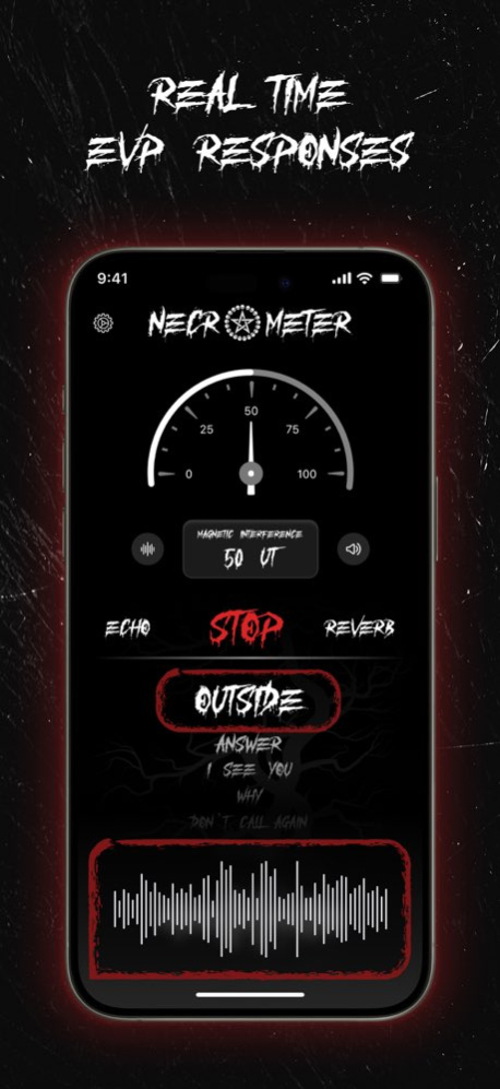 Ghost Detector EMF Necrometer 1.4 Screenshot