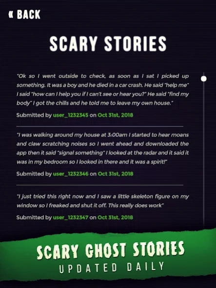Ghost Detector Radar Simulator 2.5.7 Screenshot