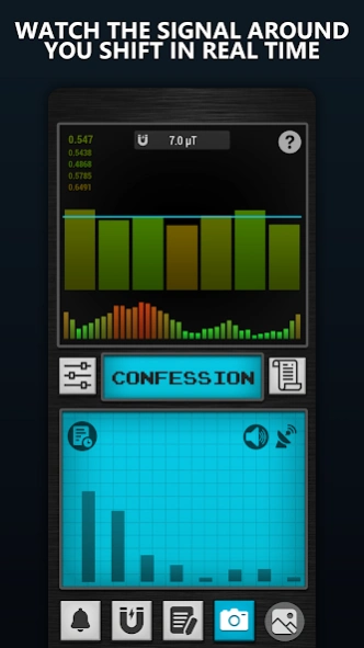 Ghost Hunting Tools: EVP Radar 3.0.4 Screenshot