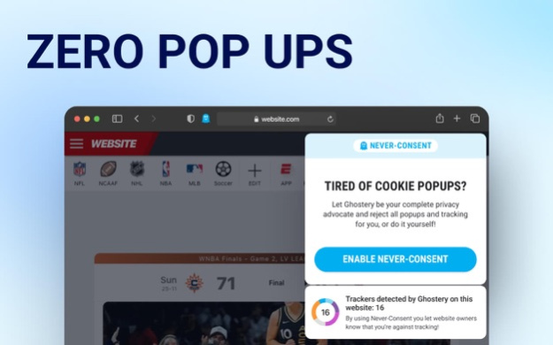 Ghostery – Privacy Ad Blocker 10.3.7 Screenshot
