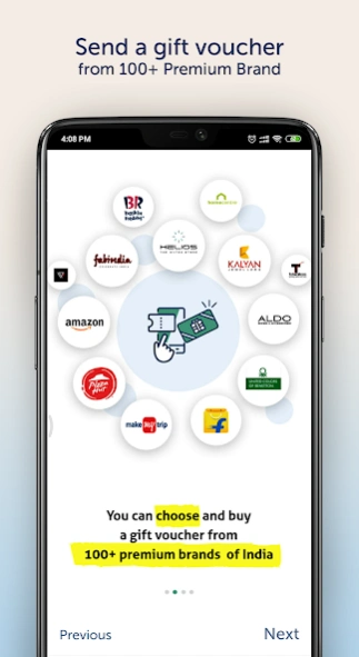 Gift Card Gifting App Online  Screenshot