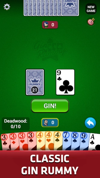 Gin Rummy: Classic Card Game 1.11.0.20260918 Screenshot