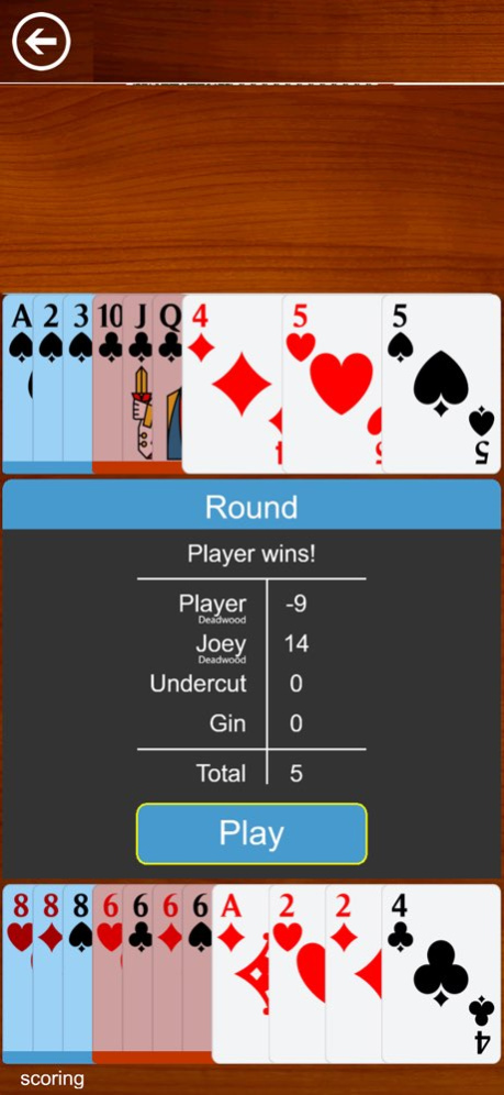 Gin Rummy JD 1.4.3 Screenshot