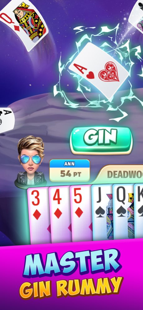 Gin Rummy Stars - Card Game 3.25.19 Screenshot