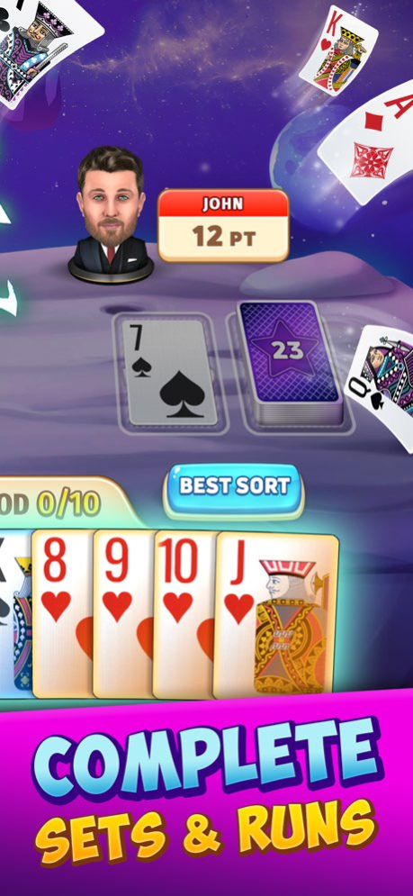 Gin Rummy Stars - Card Game 3.25.19 Screenshot