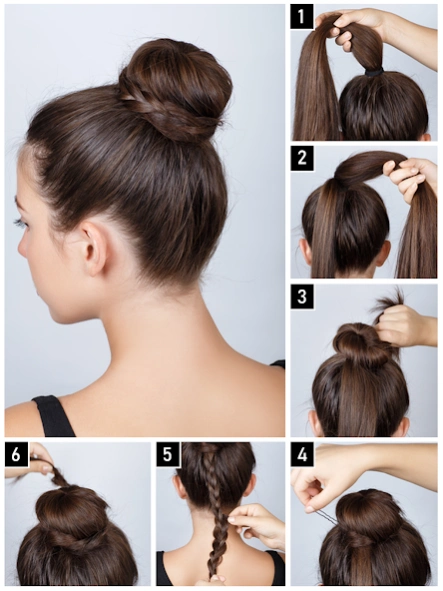 Girls Hairstyle Step By Step 2.9 Screenshot