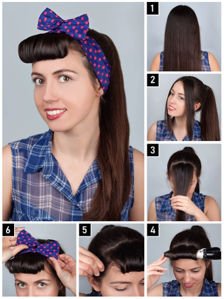 Girls Hairstyle Step By Step 2.9 Screenshot