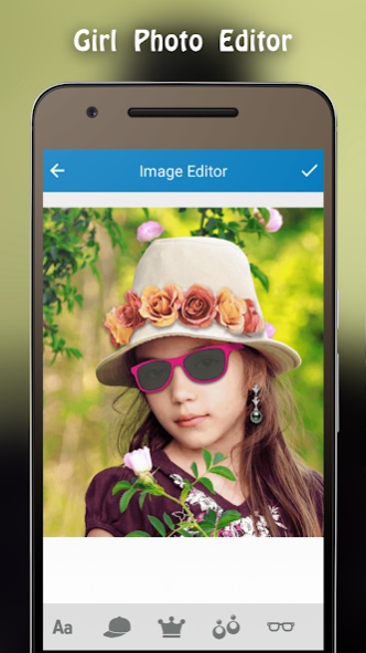 Girls Photo Editor 1.1 Screenshot