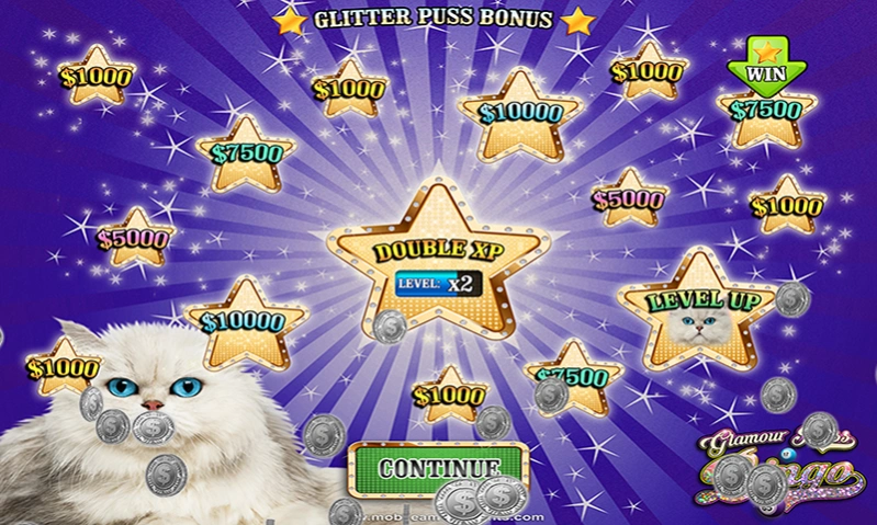 Glamour Puss Bingo  Screenshot