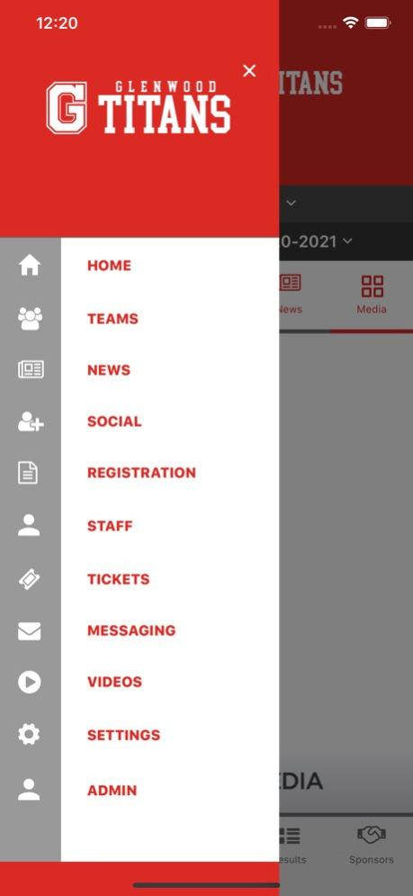 Glenwood Titans Athletics 2.5.0 Screenshot