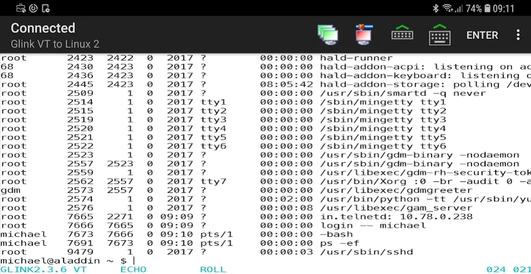 Glink VT  Screenshot